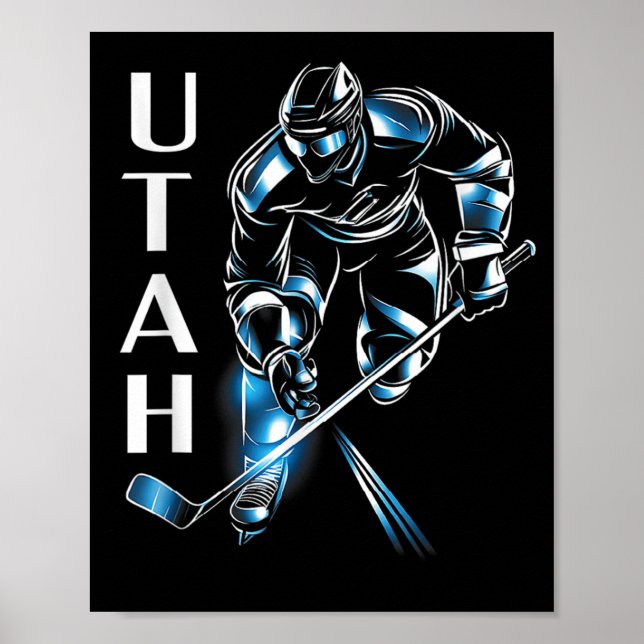 Utah Hockey Poster (Vorne)