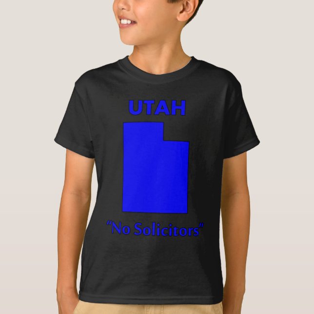 Utah - Keine Anwälte T-Shirt (Vorderseite)