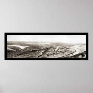 Utah Kupfer Minen Foto 1910 Poster