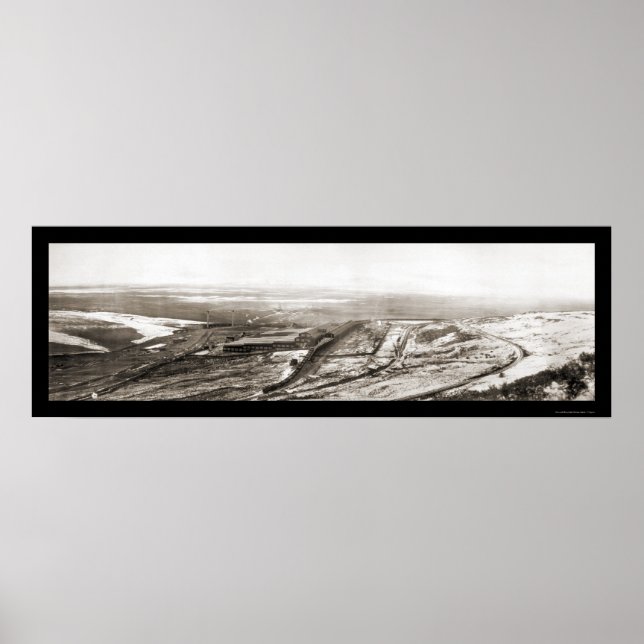 Utah Kupfer Minen Foto 1910 Poster (Vorne)