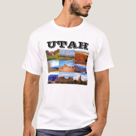Utah-Landschaftscollagen-Ikonen T-Shirt