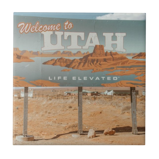 Utah Life erhöht Fliese (Vorderseite)