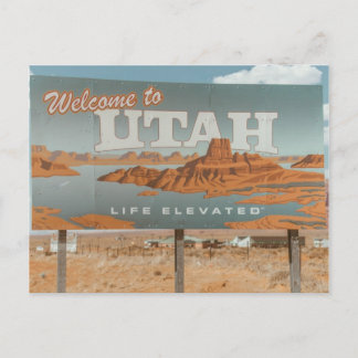 Utah Life erhöht Postkarte