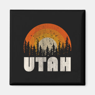 Utah - lustige Natur Vintage-Wandern 60er 70er 80e Magnet
