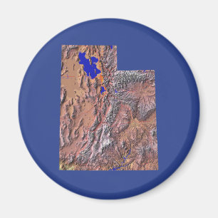 Utah Map Magnet