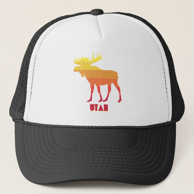 Utah Moose Truckerkappe (Vorderseite)