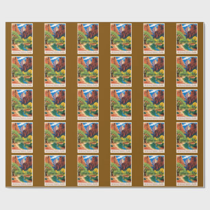 Utah - Nationalpark Zion Geschenkpapier