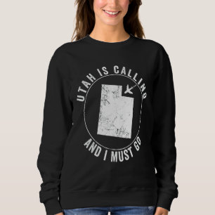 Utah nennt Amerika als Heimweh für Feiertage Sweatshirt