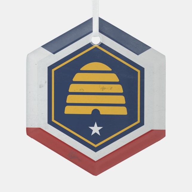 Utah Ornament Aus Glas (Vorderseite)