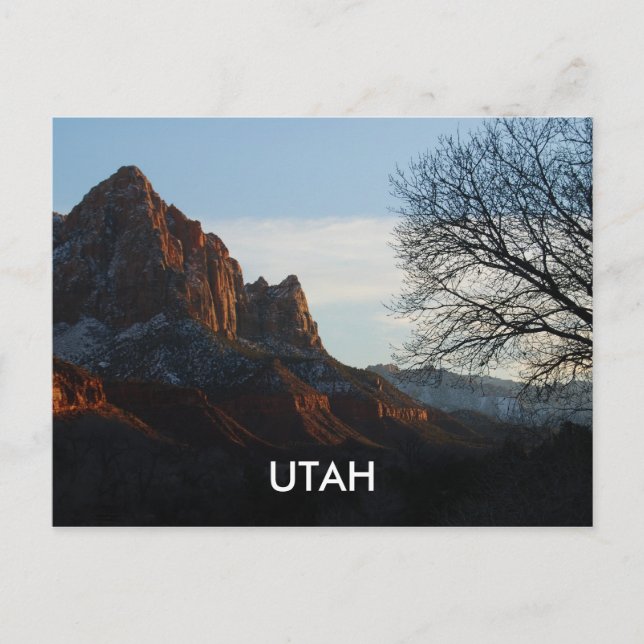 UTAH POSTKARTE (Vorderseite)