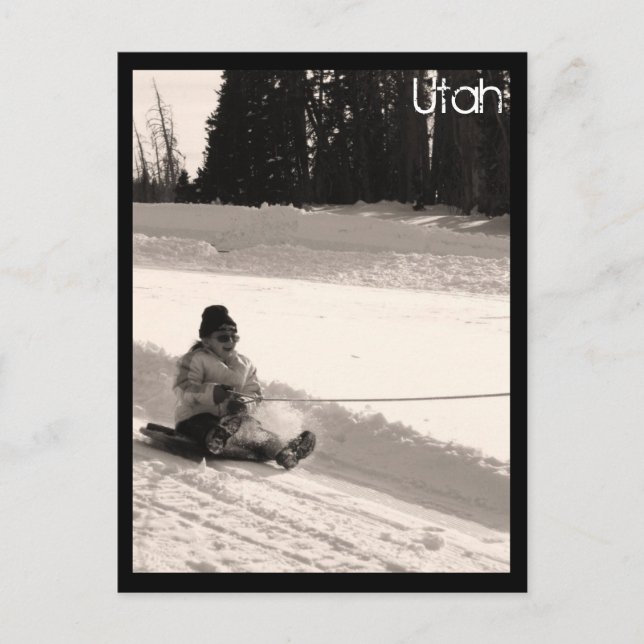 Utah Postkarte (Vorderseite)