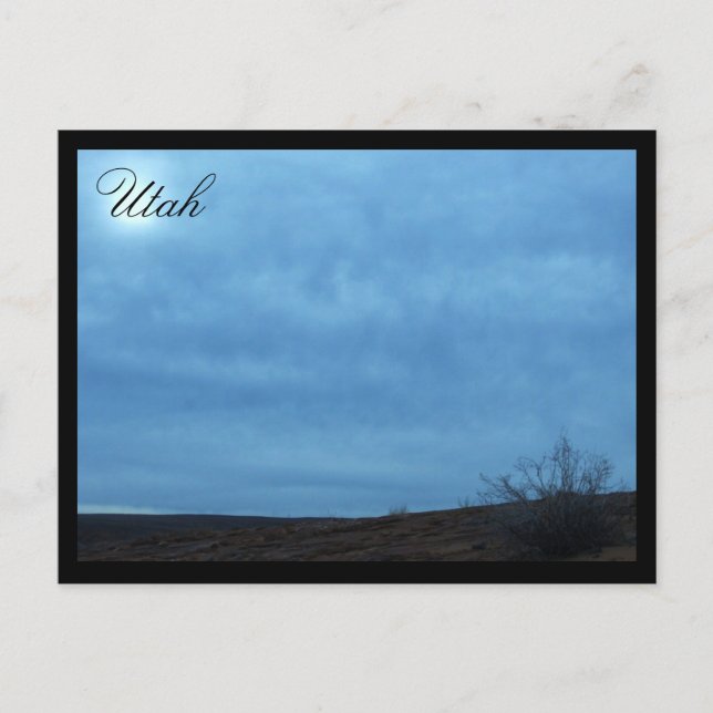 Utah Postkarte (Vorderseite)