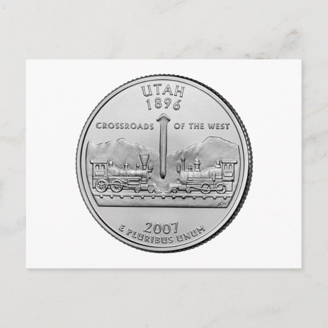 Utah Postkarte (Vorderseite)