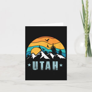 Utah Retro Vintage Berge Tank Top Karte