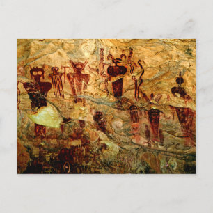 Utah Rock Art Postcard Postkarte