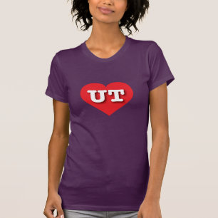 Utah - Rotes Herz - I Liebe ABUT T-Shirt