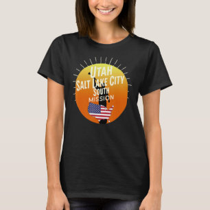 Utah Salt Lake City South Mormon LDS Mission Missi T-Shirt