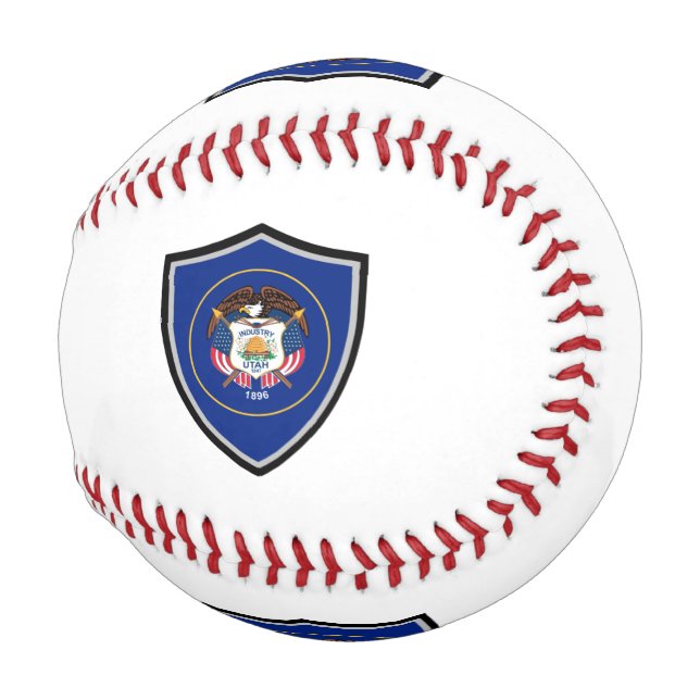 Utah-Schild-Baseball Baseball (Vorne Rechts)