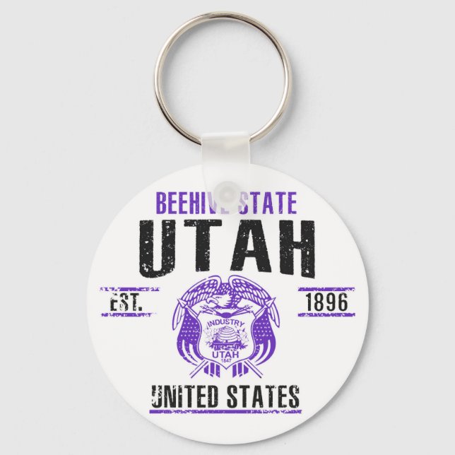 Utah Schlüsselanhänger (Vorderseite)