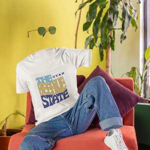 Utah Staat Nickname Word Art T-Shirt