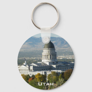 Utah-Staats-Hauptstadt - Salt Lake City Schlüsselanhänger