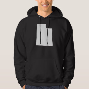 Utah-Staats-Kontur Hoodie