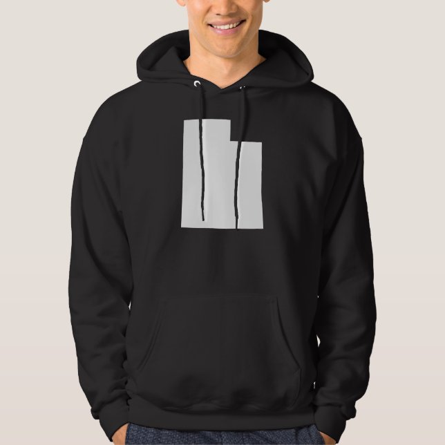 Utah-Staats-Kontur Hoodie (Vorderseite)