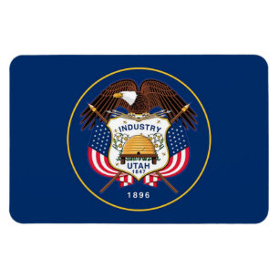 Utah-Staatsflagge Magnet