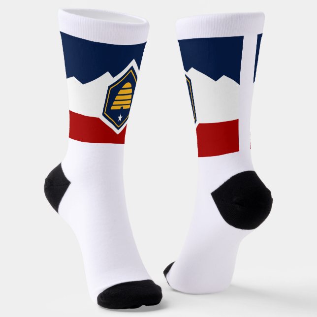 Utah Staatsflagge Socken (Gewinkelt)