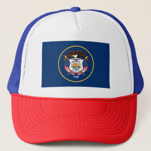 Utah Staatsflagge Truckerkappe