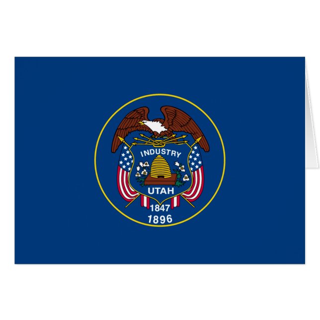 Utah State Flag Design (Vorderseite (Horizontal))