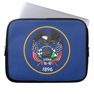 Utah State Flag Laptop Sleeve