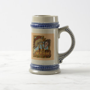 Utah Steinbecher Bierglas