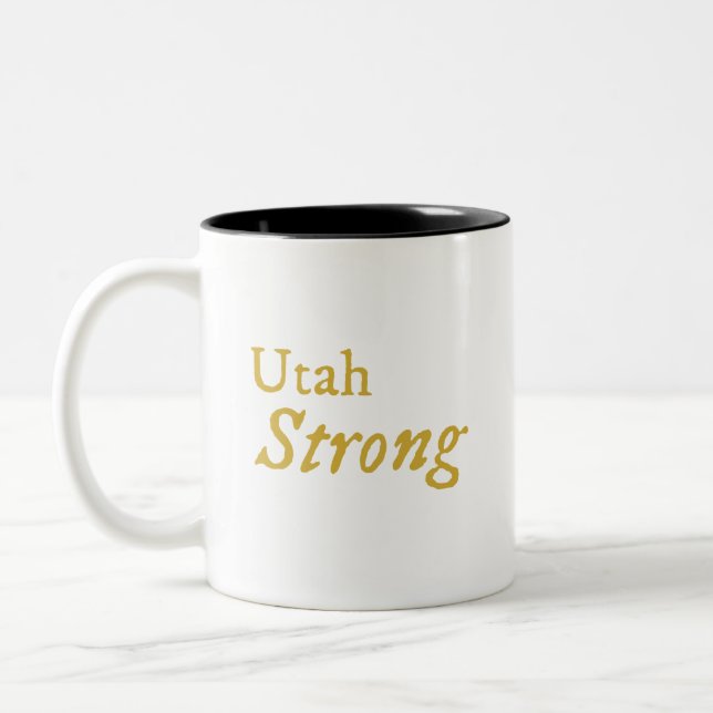 Utah Strong Coffee Tasse (Links)