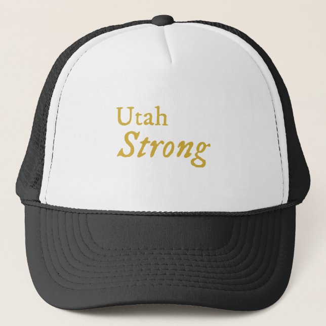 Utah Strong Truckerkappe (Vorderseite)