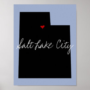 Utah Town Poster