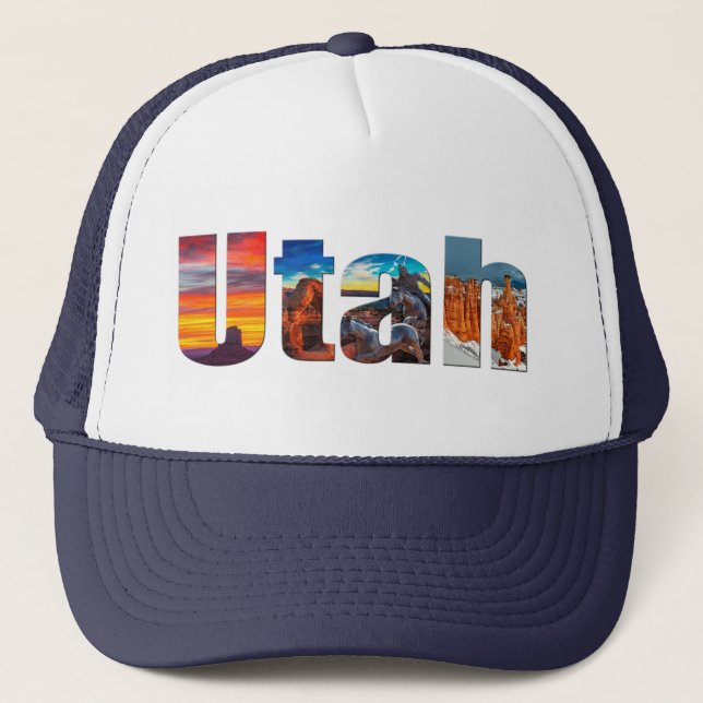 Utah Truckerkappe (Vorderseite)