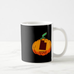 Utah US-Staat Pumpkin Halloween Art Design Fall Se Kaffeetasse