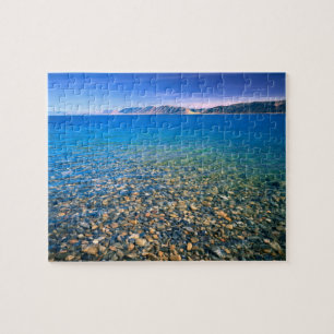UTAH. USA. Das klare Wasser des Bear Lake offenbar Puzzle