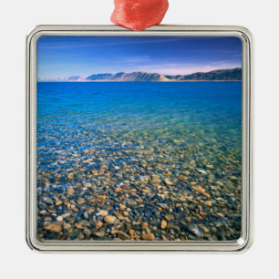 UTAH. USA. Klare Gewässer des Bärensees Silbernes Ornament