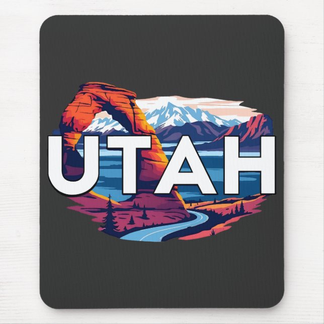 Utah USA Mousepad (Vorne)