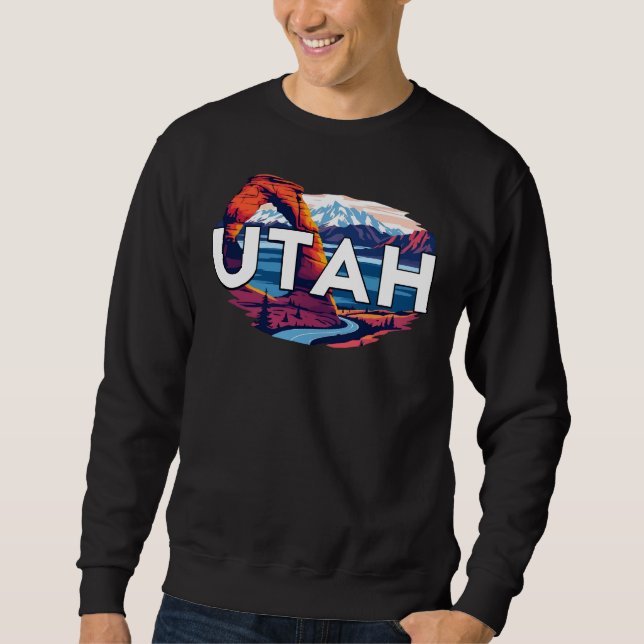 Utah USA Sweatshirt (Vorderseite)