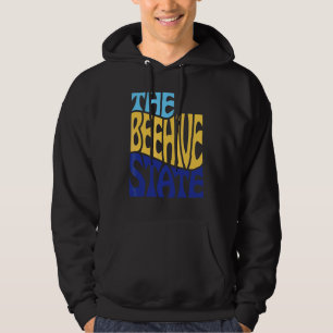 Utah Ut Us Staat Gestaltmotto Hoodie