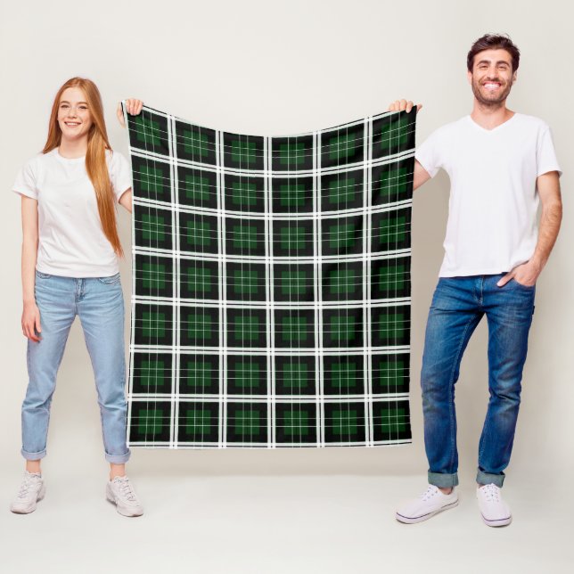 Utah Valley University Tartan Fleecedecke (Beispiel)