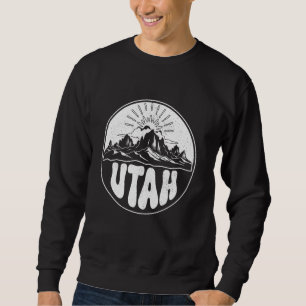 Utah Vintage Berge Retro Sweatshirt