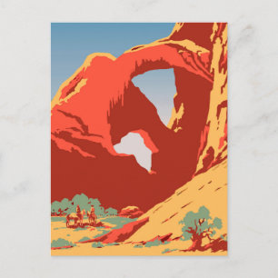 Utah Vintage Fotos Altes ästhetisches Bild Postkarte