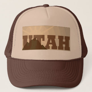 Utah Vintage-LKW-Fahrerhut Truckerkappe