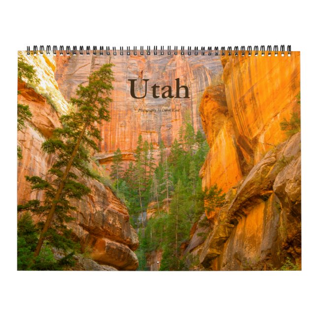 Utah-Wandkalender Kalender (Titelbild)