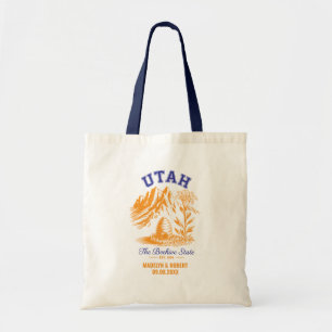Utah Wedding Welcome Bag, Staat Liebe Tragetasche
