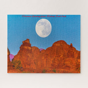 Utah Windows Rock. Weihnachtsgrüße Puzzle